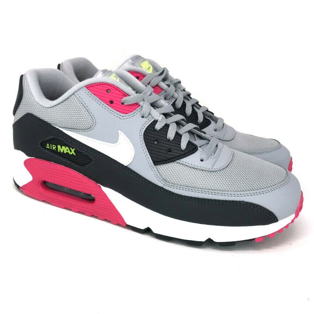 Nike Air Max 90 Essential Wolf Grey Rush Pink